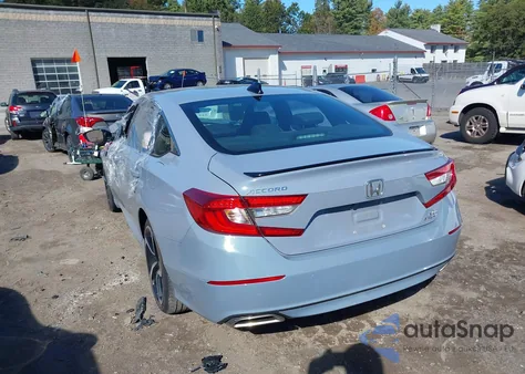 2021 Honda Accord Sport 2.0T из США, поврежденный, VIN 1HGCV2F39MA008417